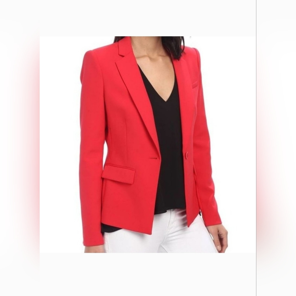 BCBG maxazria Red Blazer